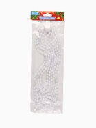 Бусы на ёлку «Ледяные шарики», длина 2.7 м, d=7.5 мм, белые 4316910