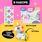 Игрушка - сюрприз Funny Box «Пони»: фигурка, радуга, наклейки, инструкция, МИКС - Фото 4