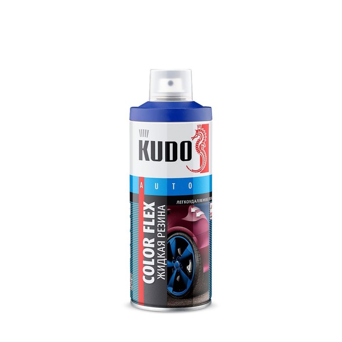 Жидкая резина KUDO, 520 мл, прозрачный, аэрозоль