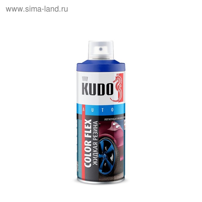 Жидкая резина KUDO, 520 мл, прозрачный, аэрозоль - Фото 1