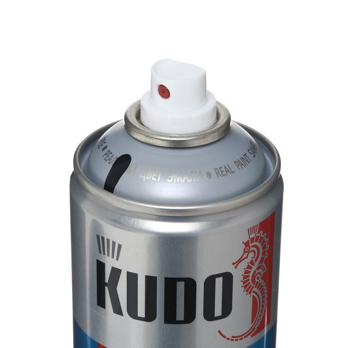 Эмаль 1К KUDO автомобильная ремонтная металлизированная Hyundai D01 Черный, 520 мл, KU-42355