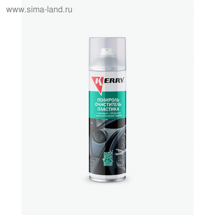 Полироль панели KERRY 650 мл аэрозоль Лимон мягкий блеск 496₽