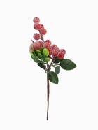 Еловая ветка декоративная «Зимнее волшебство. Грёзы», 18 см 4301749