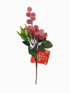 Еловая ветка декоративная «Зимнее волшебство. Грёзы», 18 см 4301749