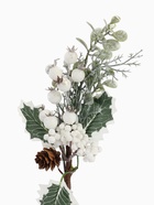 Еловая ветка декоративная «Зимнее волшебство. Грёзы», 26 см - Фото 4