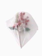 Еловая ветка декоративная «Зимнее волшебство. Грёзы», ягоды, шишка, иней, хвоя, 26 см - Фото 7