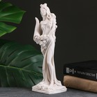 Статуэтка "Фортуна" 29х9см, белая / мраморная крошка - фото 804170060