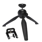 Штатив-тренога LuazON, настольный, крепление для телефона, высота 21 см, чёрный - Фото 2