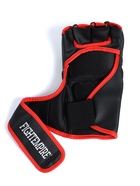 Перчатки для ММА тренировочные FIGHT EMPIRE, р. M, черные с красным - Фото 5