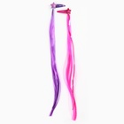 Прядь для волос на заколке, 2 штуки - Фото 5