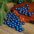 Фигурка для поделок и декора «Шар», набор 55 шт., размер 1 шт: 0,5 — 1 см, цвет синий - фото 2597048