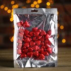 Фигурка для поделок и декора «Сердце», набор 50 шт., размер 1 шт. 1.5×1.5×0.5 см, красная - Фото 2