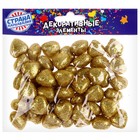 Фигурка для поделок и декора «Сердце», набор 50 шт., размер 1 шт. 1,5×1,5×0,5 см, цвет золото - Фото 3