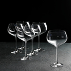 Набор бокалов для вина Bohemia Crystal «Меган», 500 мл, 6 шт - фото 300466649