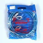 УЦЕНКА Трос буксировочный металлический TORSO в оплётке, 4 м, 8 тонн, 2 крюка - Фото 3