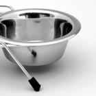 Набор: миска двойная на подставке, 2×240 мл - Фото 2