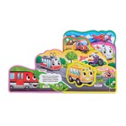 Книга с мягкими пазлами EVA «Какие бывают машины», 12 стр. - Фото 2