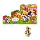 Книга с мягкими пазлами EVA «Моя большая ферма», 12 стр. - Фото 3