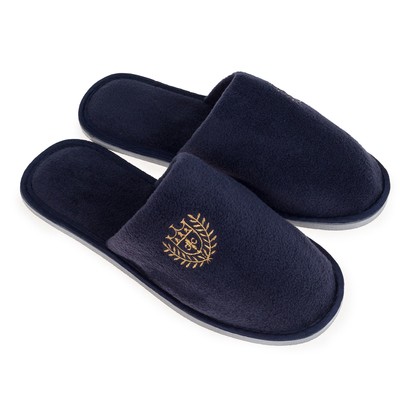 Тапочки мужские, цвет синий, размер 44-45