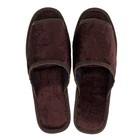 Тапочки мужские домашние TAP MODA, размер 42-43, коричневые - Фото 2