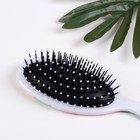 Расчёска массажная, цвет МИКС - фото 66160437