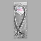 Ручка для сумки, 55 см, цвет серебряный - Фото 7