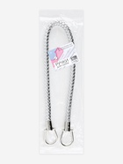 Ручка для сумки, 55 см, цвет серебряный  (артикул 4331251)  большой выбор товаров оптом и в розницу по низким ценам с доставкой