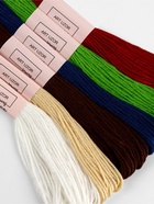 Нитки мулине №12, 8±1 м, набор 6 шт., разноцветные - Фото 2