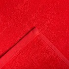 Махровое полотенце "Любви в Новом году" 30х30 см, хлопок 340гр/м2 - Фото 3