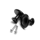 Ручка-кнопка ТУНДРА РК044BL, черная - Фото 9