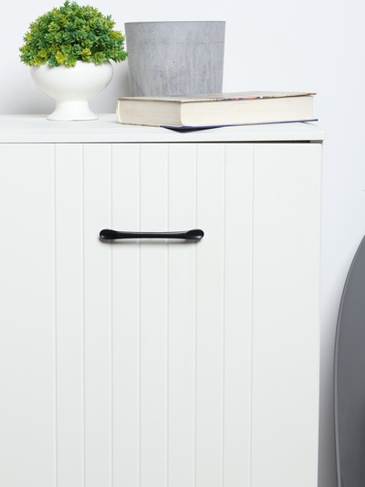 Ручка-скоба CAPPIO LIBERTY RSC019, м/о 96 мм, цвет черный