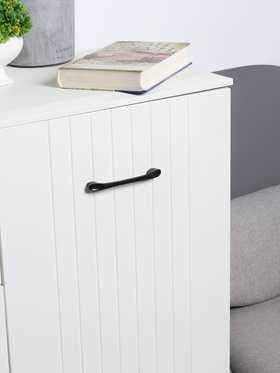 Ручка-скоба CAPPIO LIBERTY RSC019, м/о 96 мм, цвет черный  (артикул 4320354)  большой выбор товаров оптом и в розницу по низким ценам с доставкой