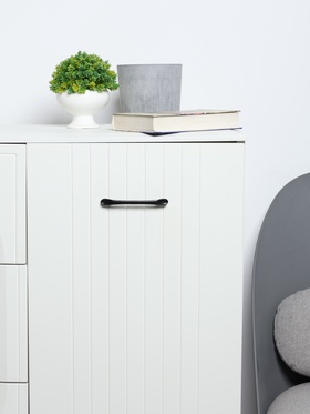 Ручка-скоба CAPPIO LIBERTY RSC019, м/о 96 мм, цвет черный