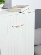 Ручка-скоба мебельная PC181BL, м/о 96 мм, белая (комплект 3 шт) - фото 60780056