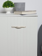 Ручка-скоба мебельная ТУНДРА PC181BL, м/о 128 мм, белая - фото 60780059