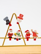 Прищепки декоративные «Всё что нужно в новый год», набор 6 шт. МИКС - Фото 5