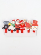 Прищепки декоративные «Всё что нужно в новый год», набор 6 шт. МИКС - Фото 3