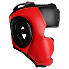 Шлем боксёрский соревновательный FIGHT EMPIRE, размер М, цвет красный - Фото 2