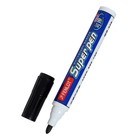 Маркер для магнитно-маркерной доски, узел 2.8 мм, ширина линии 2.8 мм, водный, чёрный - Фото 7