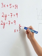 Маркер для магнитно-маркерной доски, узел 2.8 мм, ширина линии 2.8 мм, водный, красный - Фото 3