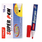 Маркер для магнитно-маркерной доски, узел 2.8 мм, ширина линии 2.8 мм, водный, красный - Фото 9