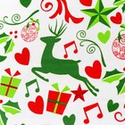 Скатерть Доляна «Рождественские подарки» 145×300 см, 100% п/э - Фото 3