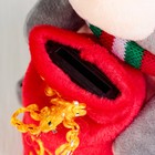 Мягкая игрушка-копилка "Мышонок в шарфе" музыкальная, цвет МИКС - Фото 4