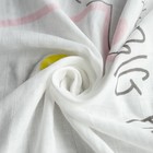 Пелёнка муслиновая Крошка Я «Для тебя» 110×120 см, двухслойная, 70% бамбук, 30% хлопок - Фото 3