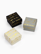 Коробочка подарочная под кольцо «Курсив», 5×5 (размер полезной части 4.5×4.5 см), МИКС - Фото 2