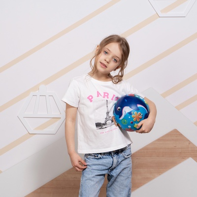 Мяч детский ZABIAKA «Дельфинчик», d=22 см