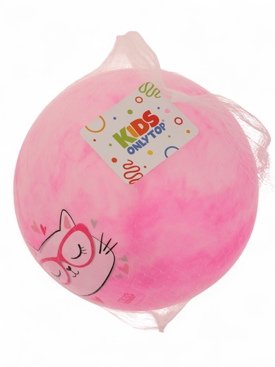 Мяч детский «Кошечка в очках», d=22 см