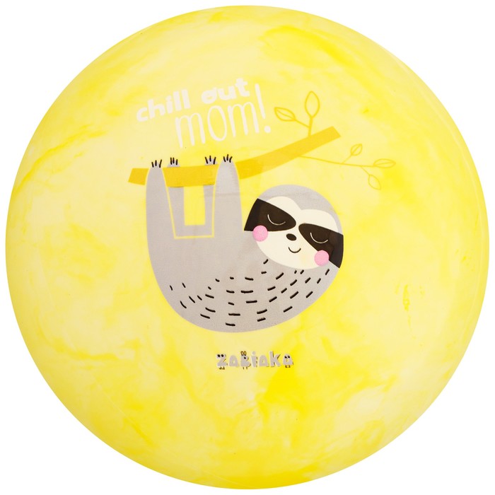Мяч детский ZABIAKA, d=22 см, 60 г, цвет МИКС - фото 1905570580
