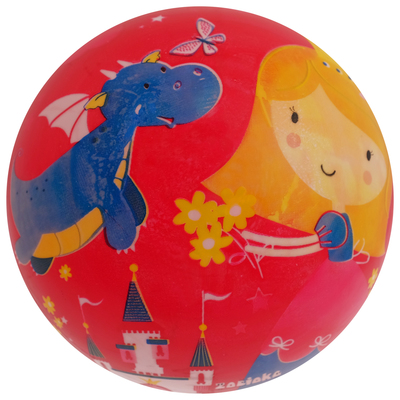 Мяч детский «Принцесса и Дракоша», d=22 см, 60 г