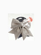 Ёлочная игрушка «Зимнее волшебство. Бант» пластик, 20×18 см, бежевый - Фото 7